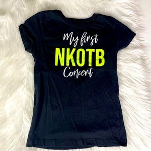 Size 7 My First NKOTB Concert Custom T-Shirt